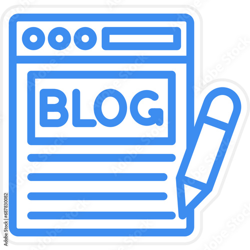 Blog Icon Style