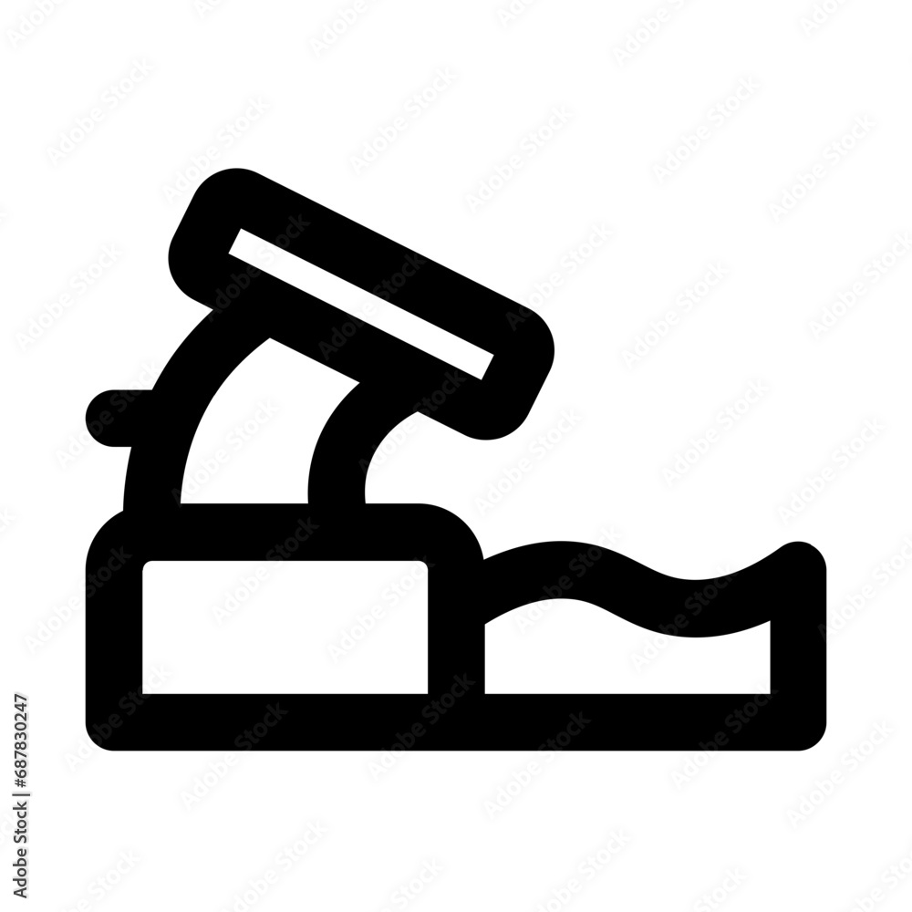 Starting Block Line UI Icons Starting Block Line UI Icons