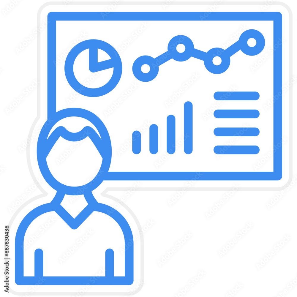Analyst Icon Style Analyst Icon Style