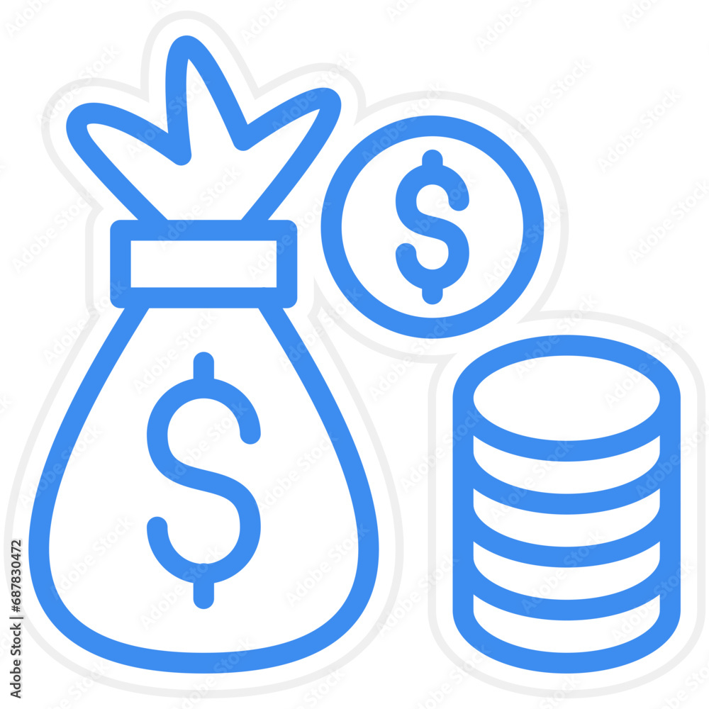Capital Icon Style Capital Icon Style