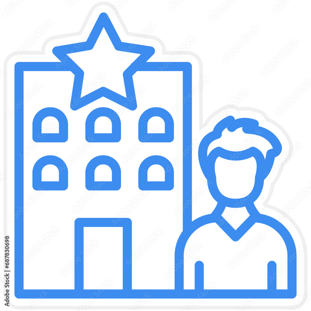 Building Brand Loyalty Icon Style Building Brand Loyalty Icon Style