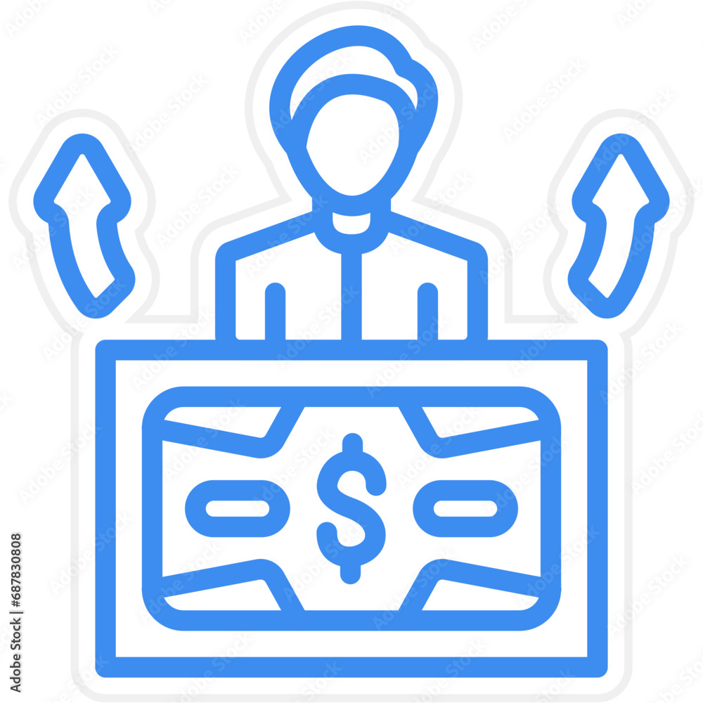 Personal Payment Icon Style Personal Payment Icon Style