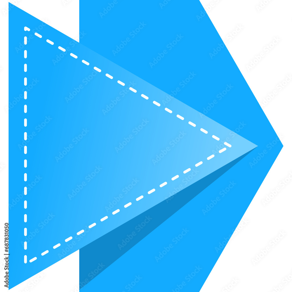 Obraz premium Flat Arrow Bullet Point