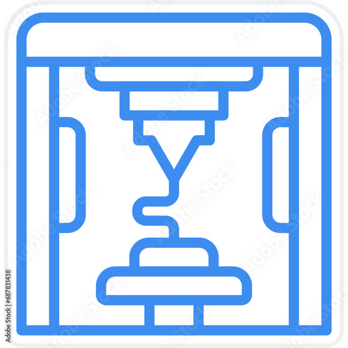 3D Printing Icon Style