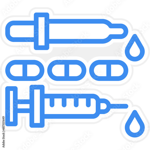 Healthcare Bundle Icon Style