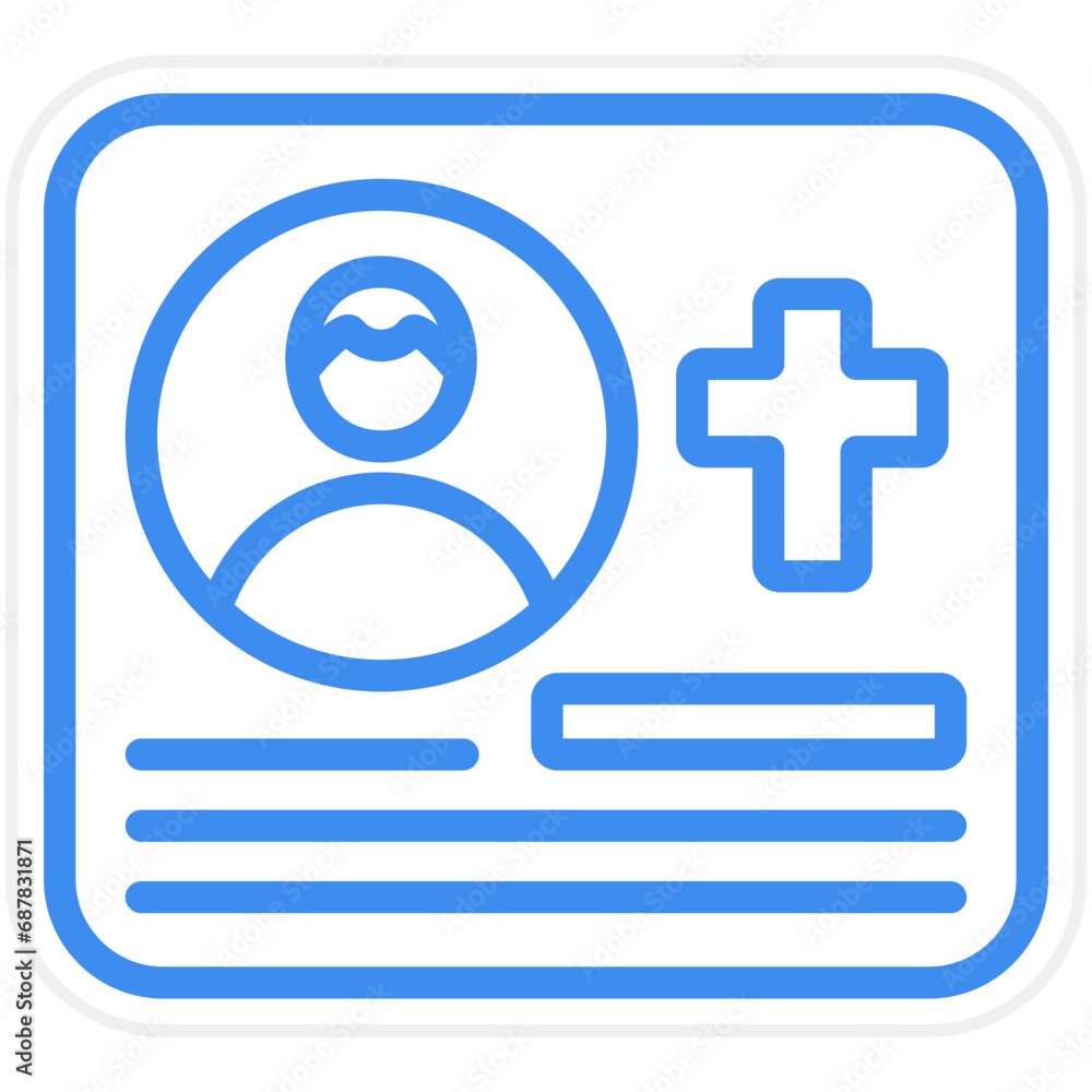 Obraz premium Obituary Icon Style