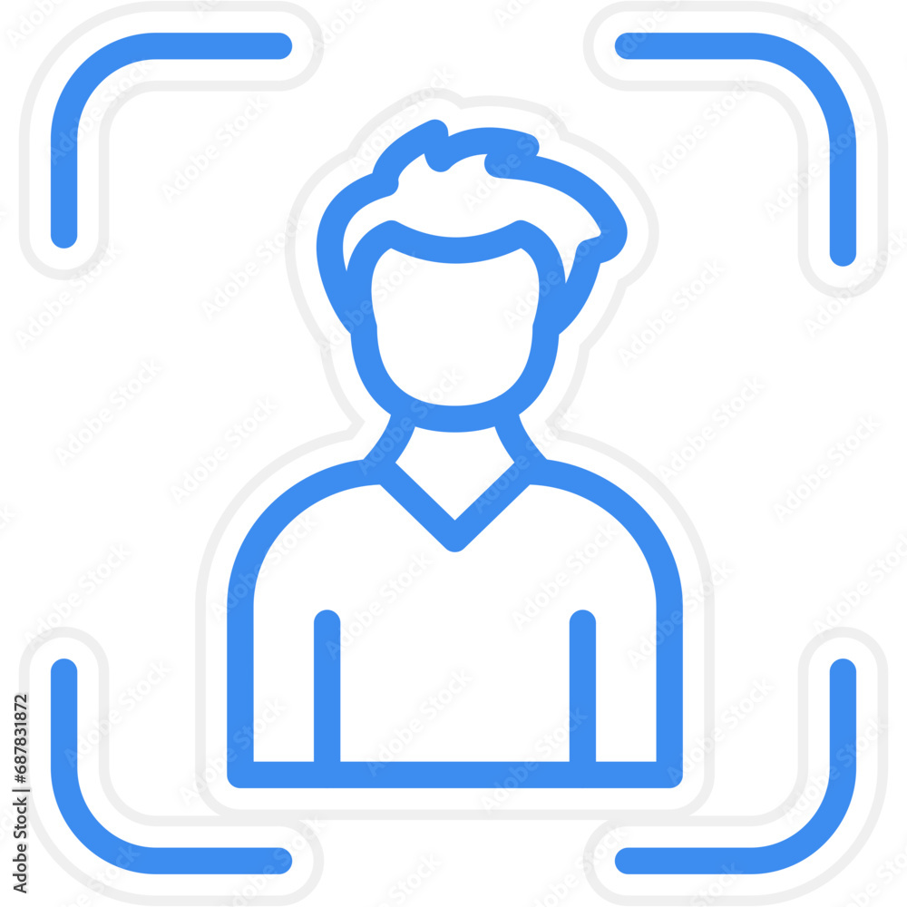 Portrait Icon Style Portrait Icon Style