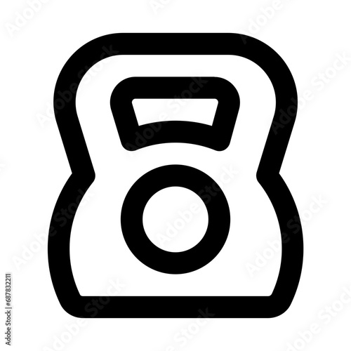 Kettle Bell Line UI Icons