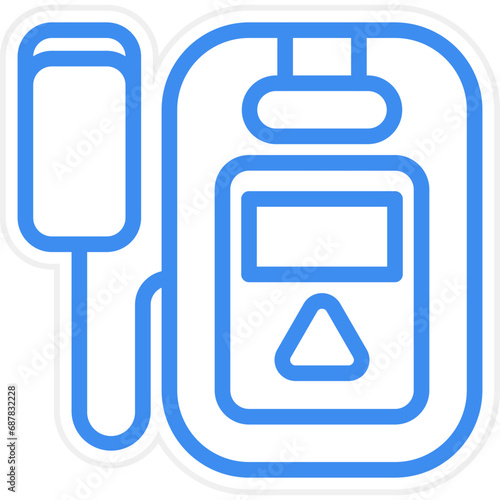 Defibrillator Icon Style