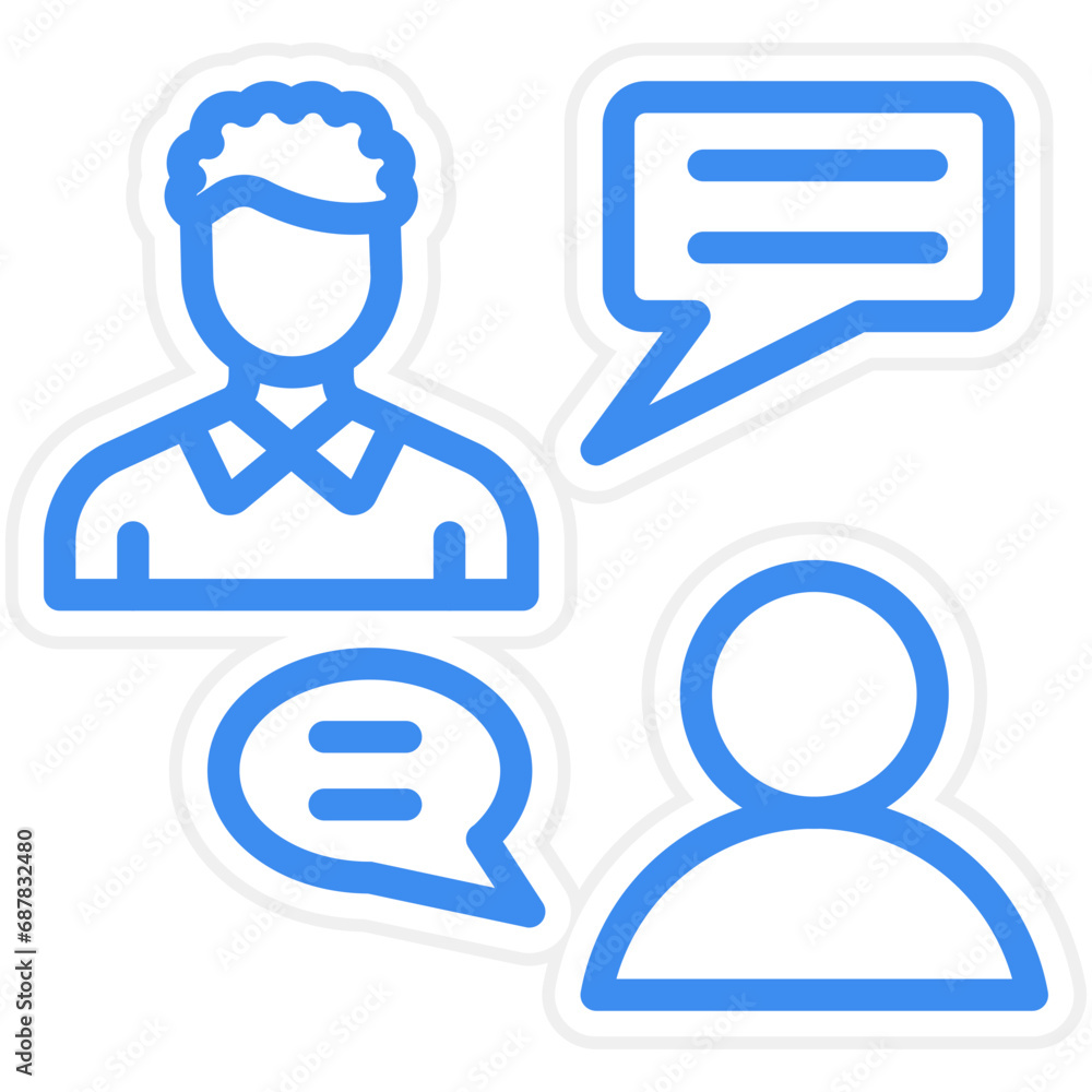 Consulting Icon Style Consulting Icon Style