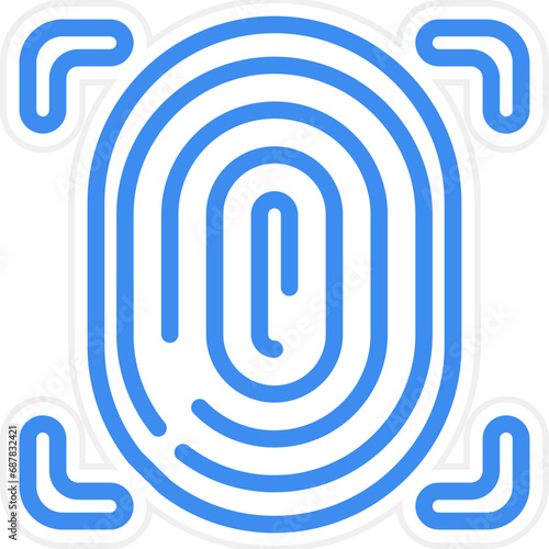Biometrics Icon Style
