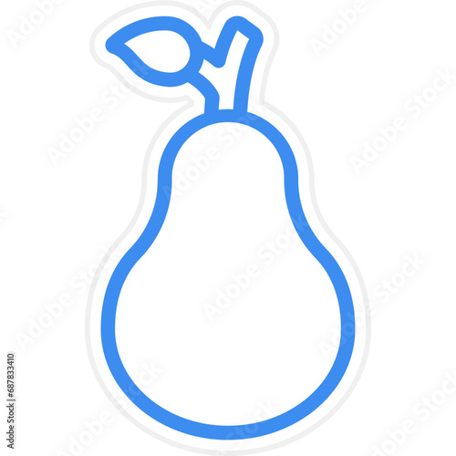 Pear Icon Style