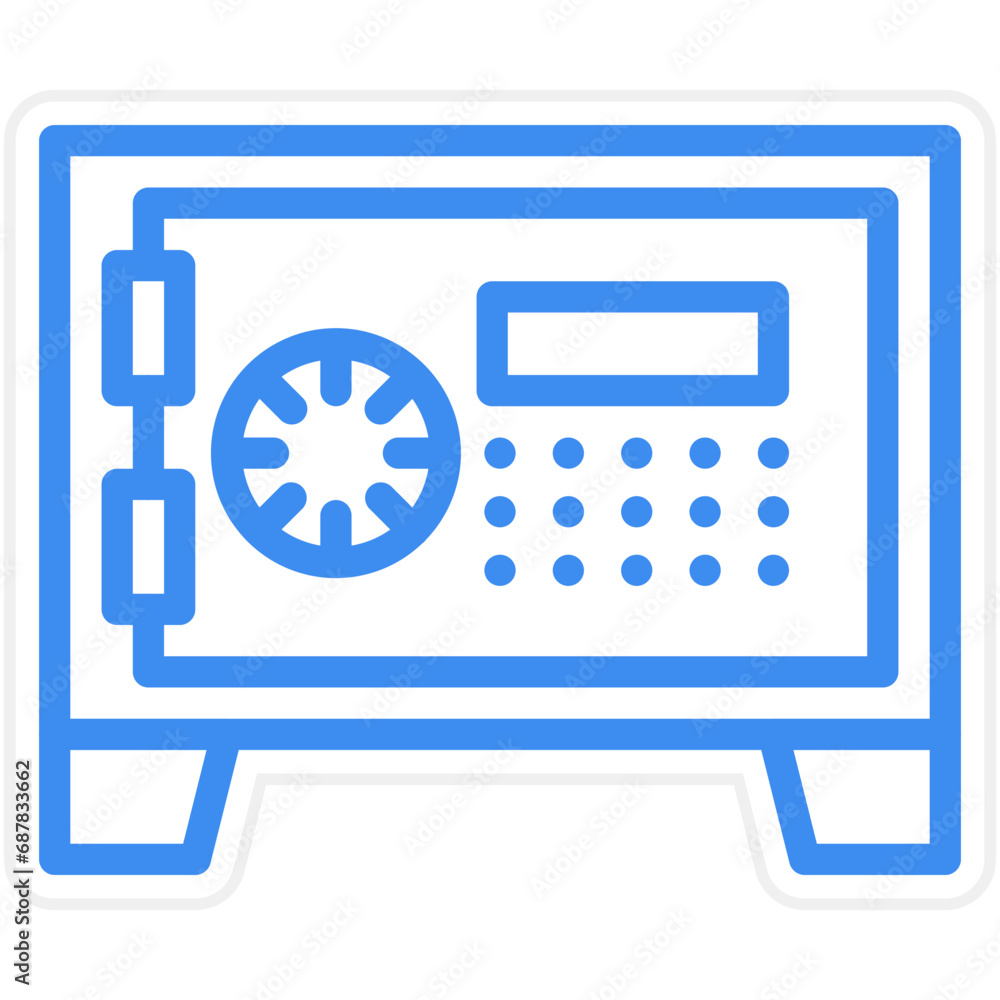 Safe Box Icon Style Safe Box Icon Style