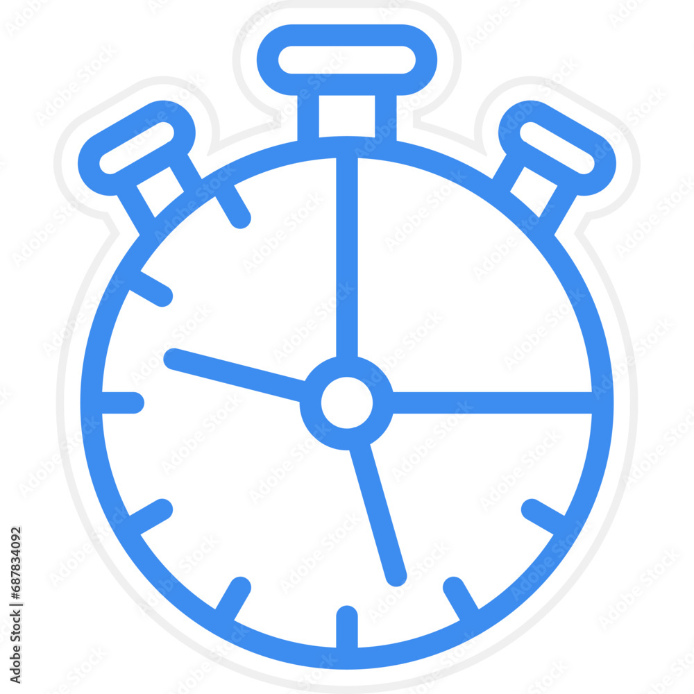 Chronometer Icon Style Chronometer Icon Style