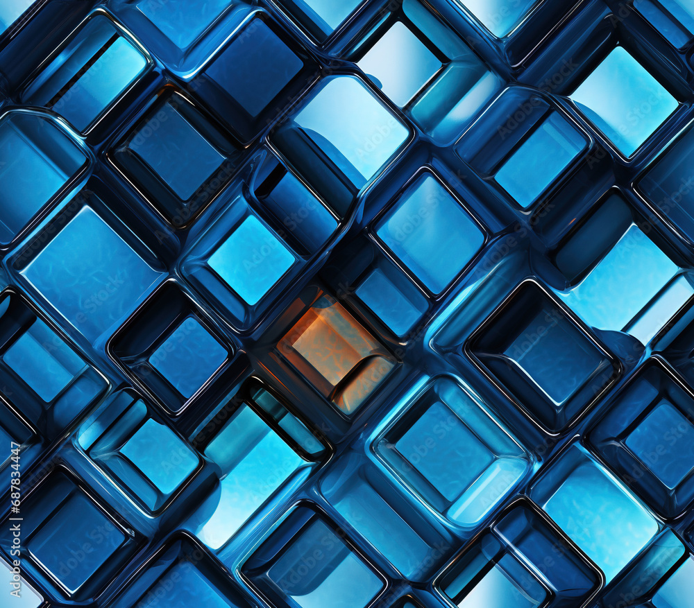 3D Glass Tile Seamless Patterns 3D Glass Tile Seamless Patterns