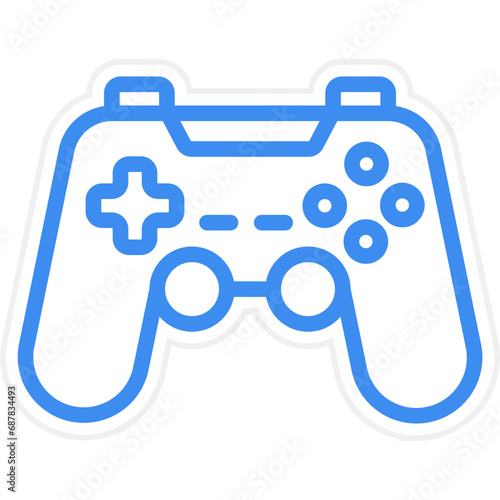 Console Game Icon Style