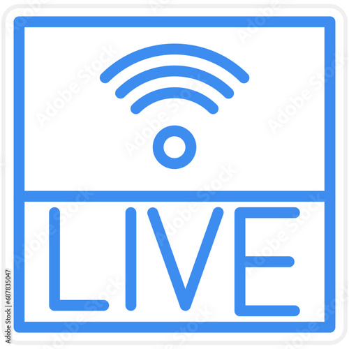 Broadcaster Icon Style