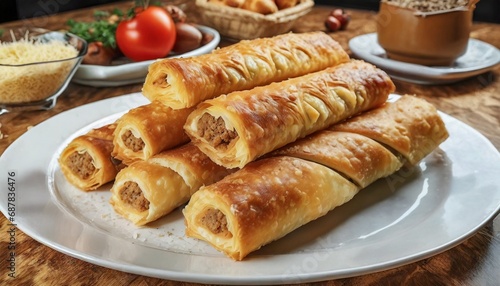 Turkish Bakery - Sigara Boregi - Phyllo Dough Spring Rolls