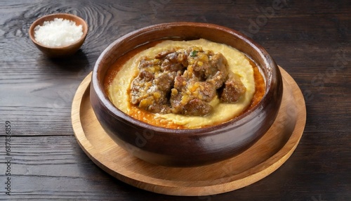 Turkish Gastronomy - Hunkar Begendi - Tender Chunks of Meat over Eggplant Puree