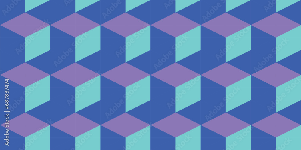 Abstract background with a 3D pattern in colors Abstract background with a 3D pattern in colors