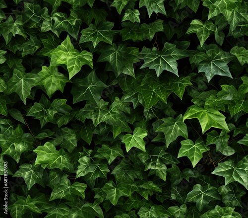 3D Ivy Vines Seamless Patterns © Thitiphan