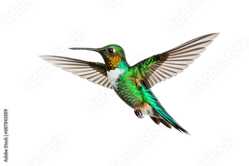 Hummingbird Elegance Unveiled on transparent background PNG