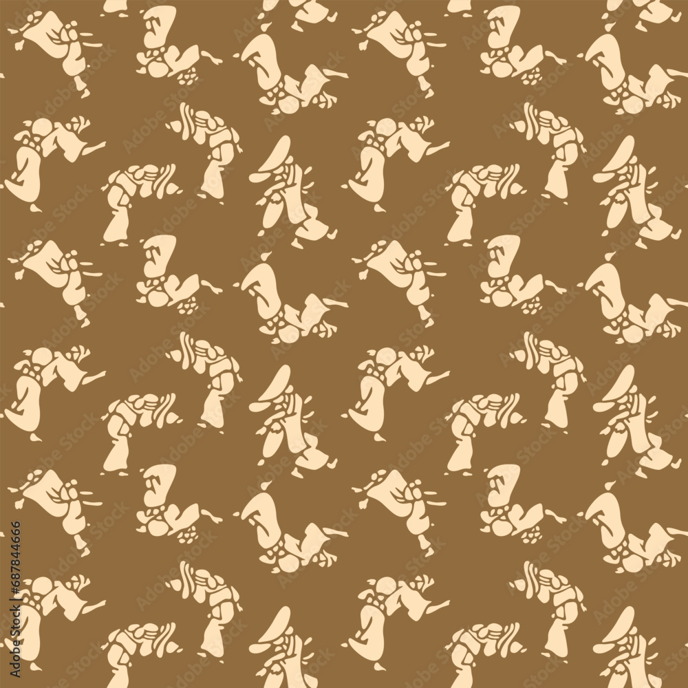 custom made wallpaper toronto digitalJapanese Traditional Dancing Motif Vector Seamless Pattern