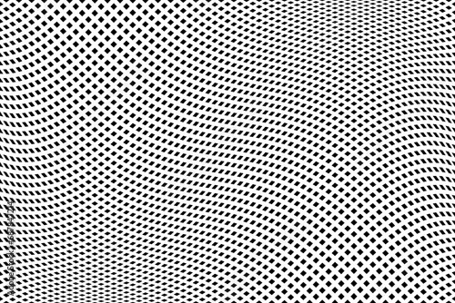 Dots Pattern and Textured Background with 3D Illusion and Twisting Movement Effect.