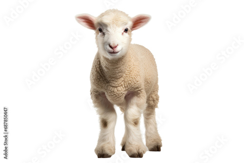 Animal Sheeps Fleece Lambs Tender Spirit on a White or Clear Surface PNG Transparent Background