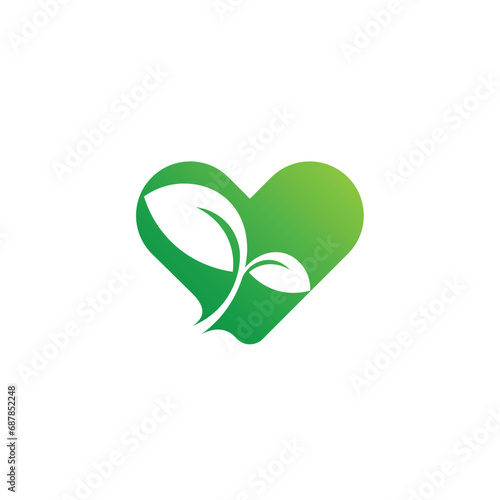 healt green nature logo business natural