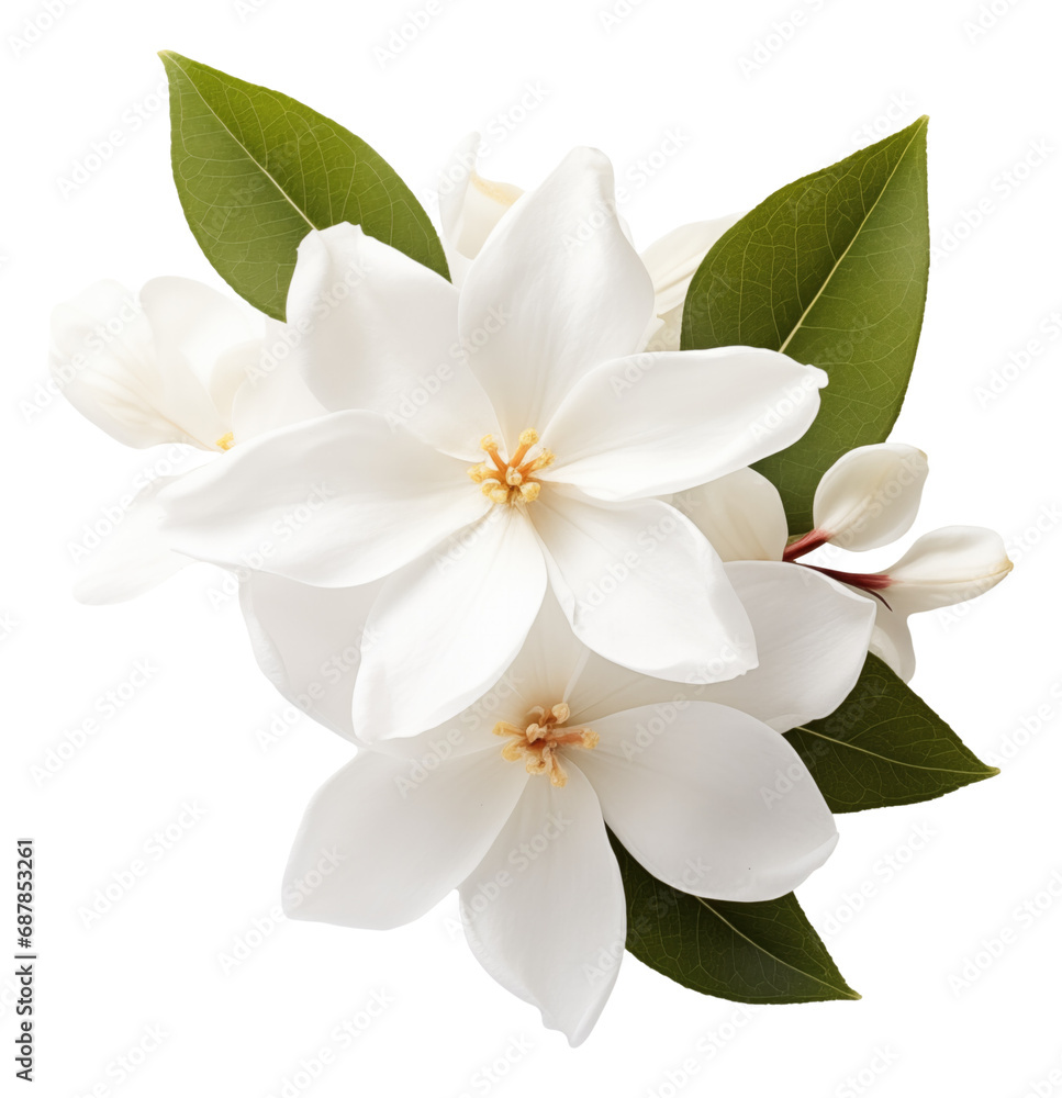 Obraz premium A jasmine flower isolated.