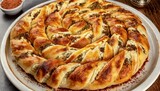 Turkish Bakery - Kete - Stuffed Bread with Fried Flour and Walnut