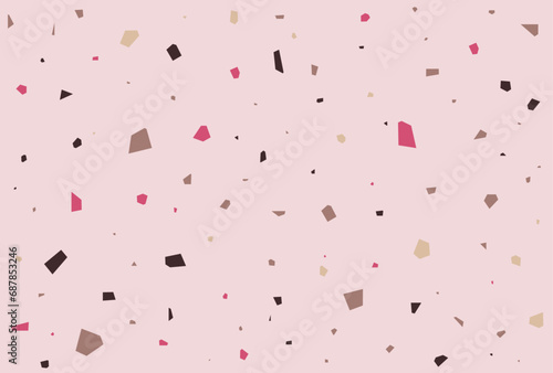 背景パターン_テラゾ柄