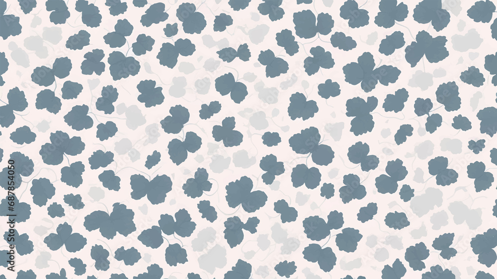 Seamless pattern of leaves on a white background. Seamless pattern of leaves on a white background.