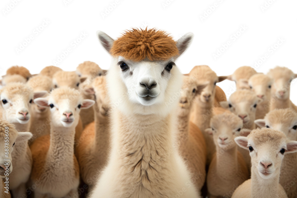 Animal Savannah Encounters Meerkat and Alpacas on a White or Clear Surface PNG Transparent Background Animal Savannah Encounters Meerkat and Alpacas on a White or Clear Surface PNG Transparent Background