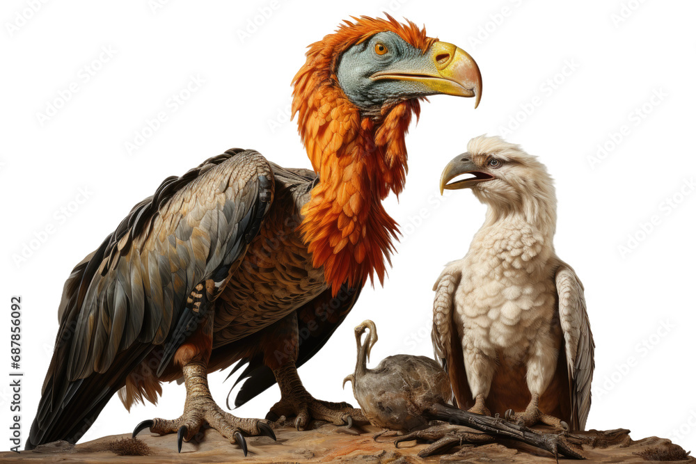 Obraz premium Animal Winged and Ancient Eagle Parasaurolophus on a White or Clear Surface PNG Transparent Background