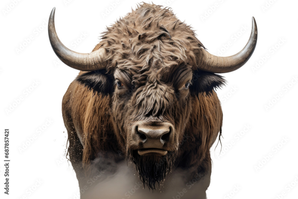 Animal Bison Herds Enduring Symbols of Wilderness on a White or Clear Surface PNG Transparent Background Animal Bison Herds Enduring Symbols of Wilderness on a White or Clear Surface PNG Transparent Background