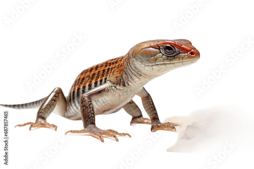 Animal Lizard and Scorpion Predatory Drama on a White or Clear Surface PNG Transparent Background