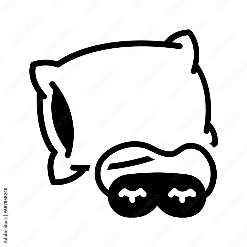 Solid black icon for Comfortable Solid black icon for Comfortable