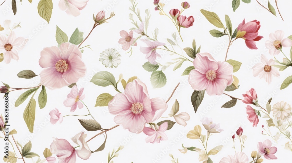 Dainty Abstract flower Bright and cute colors pattern, simple, neutral flowers on white background Seamless pattern of elegant, dainty, neutral watercolor floral for fabric, home decor, and wrapping Dainty Abstract flower Bright and cute colors pattern, simple, neutral flowers on white background Seamless pattern of elegant, dainty, neutral watercolor floral for fabric, home decor, and wrapping