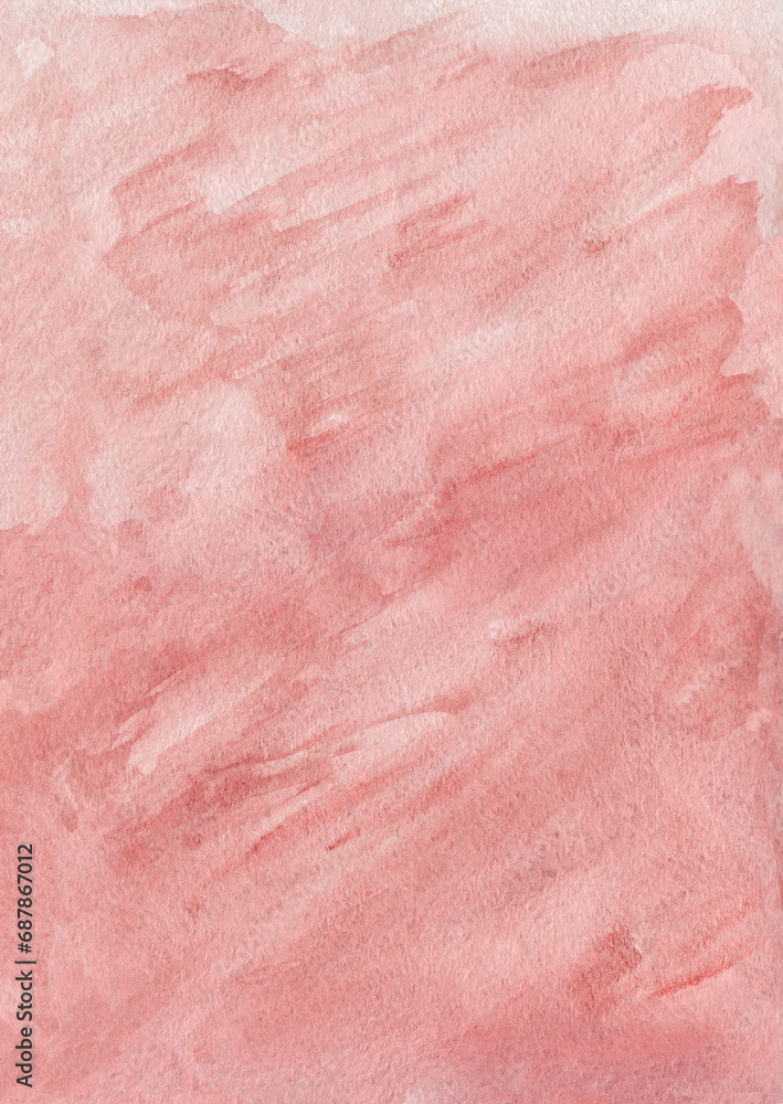 Red earthy tone. Abstract watercolor hand drawn background. Natural color grunge texture Red earthy tone. Abstract watercolor hand drawn background. Natural color grunge texture