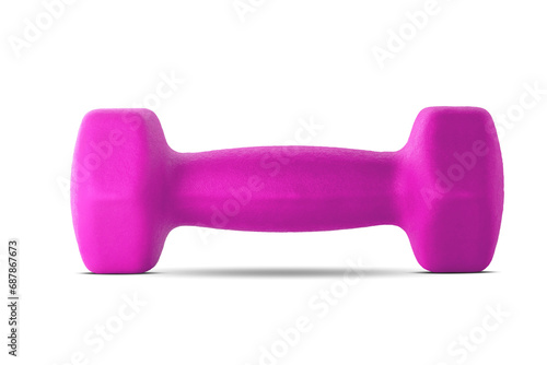 dumbbell Isolated on white background. High quality photo