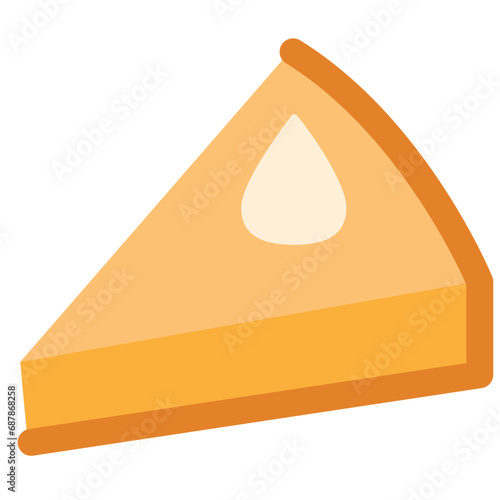 pumpkin pie icon