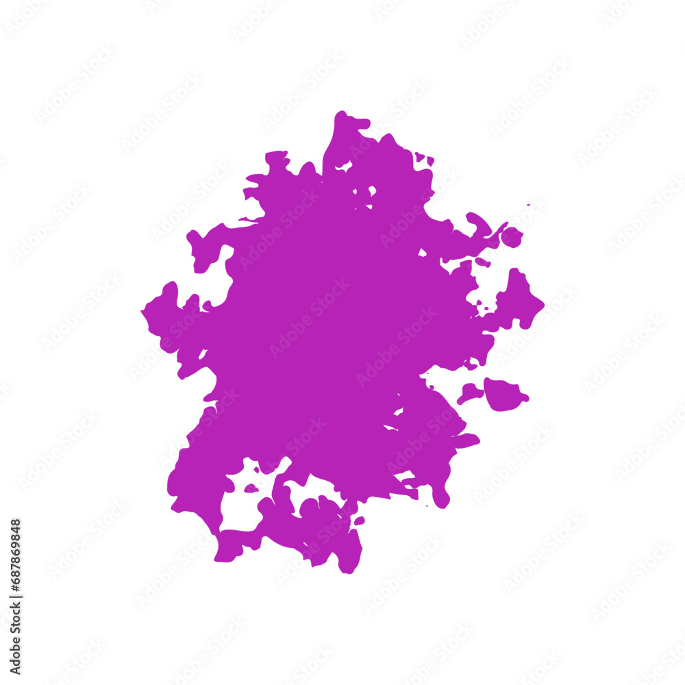 set of splashes are purple purple set of splashes are purple purple