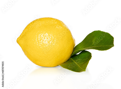 lemon isolated on white background