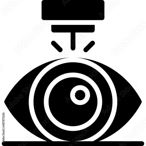 Laser Vision Correction Icon