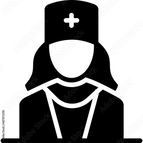 Ophthalmologist Female Icon
