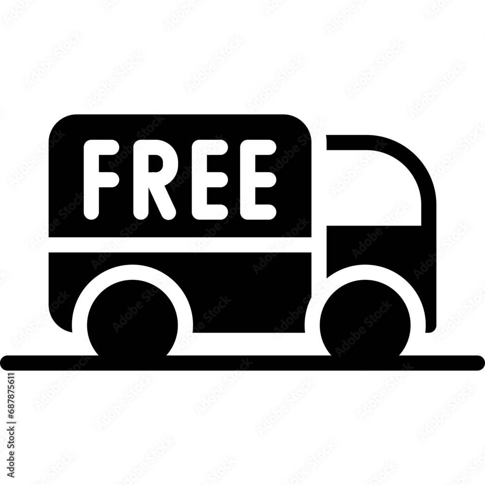 Free Delivery Icon