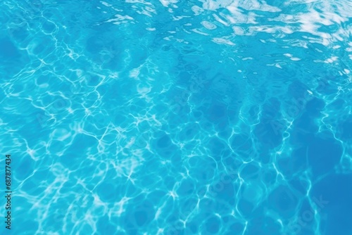Blue background with pool water texture © Julia Jones