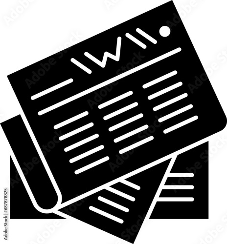 newspaper  icon